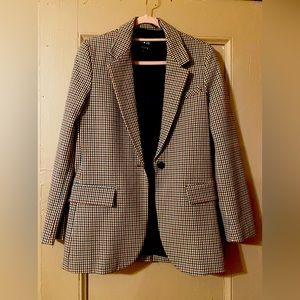 Zara Plaid Blazer
